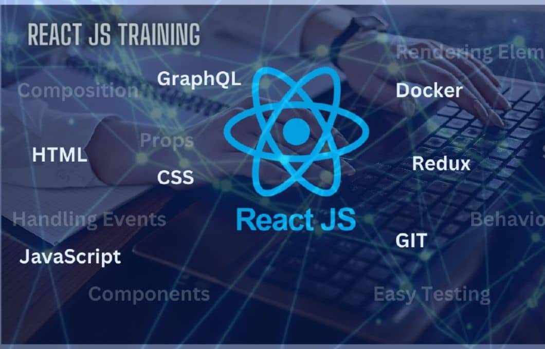 react JS training image